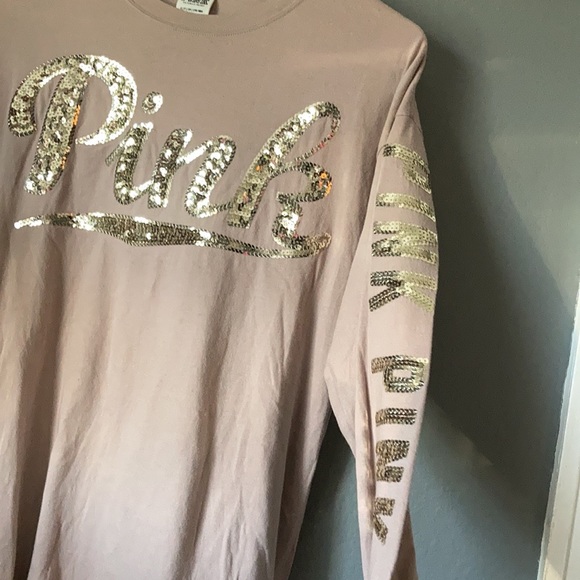 RARE! ✨Bling Victoria’s Secret Long Sleeve✨ - Picture 2 of 4